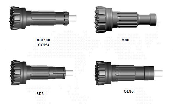 Dth bits de 8 pulgadas