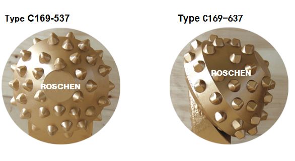 broca de cono de rodillo c169