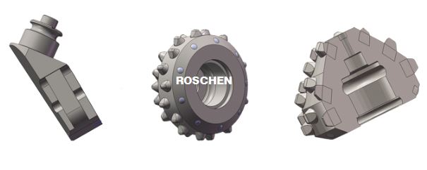 estructura de cono de rodillo de base