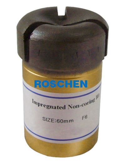 broca no perforadora impregnada