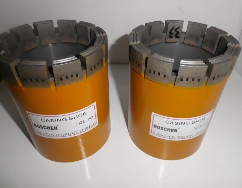 zapata de revestimiento PQ