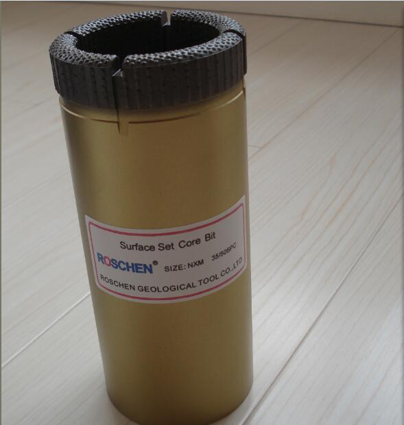 broca de n&uacute;cleo de superficie NXM