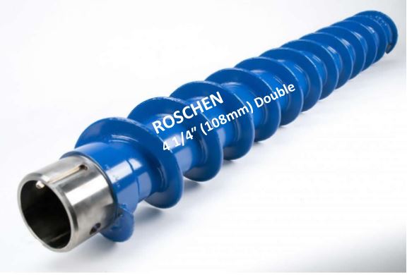 Sinfines huecos de 108mm huecos